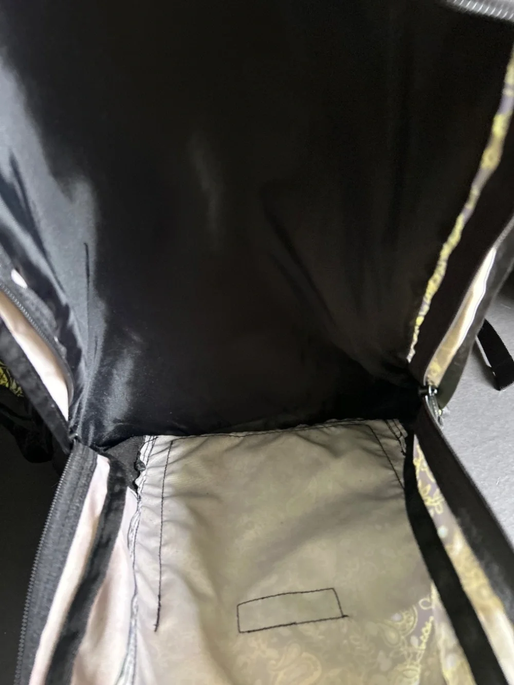 L.L.Bean Deluxe Book Pack (37L) in a beautiful retired navy, blue, and green pai